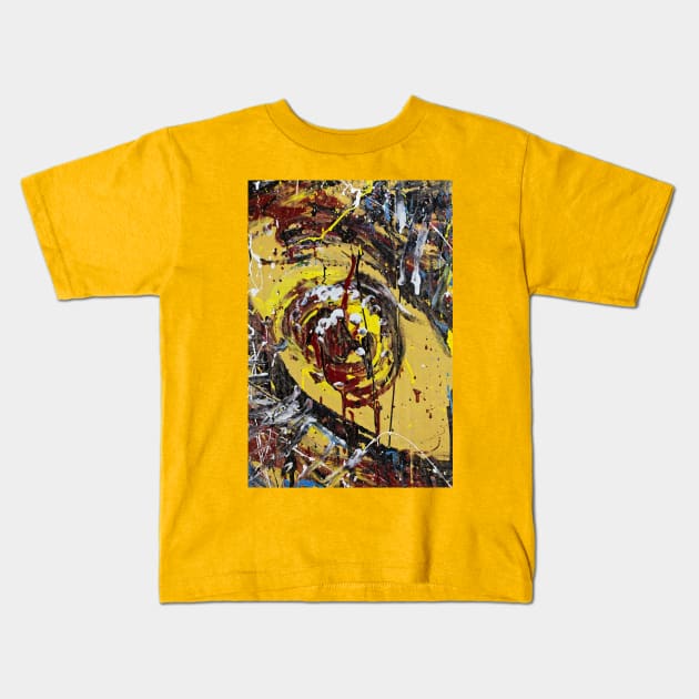 Eye Kids T-Shirt by KissArt